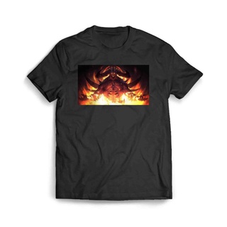 เสื้อผ้าผชเสื้อยืด ลาย Immortal Diablo 1S-5XL