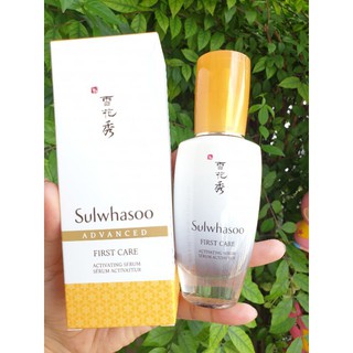 ลดมากกว่า50% ใหม่ล่าสุดSULWHASOO FIRST CARE ACTIVATING SERUM EX 60ml.❎เพียง1290บาท