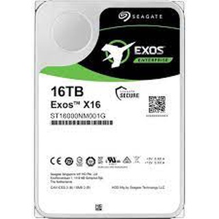 ST16000NM001G  SEAGATE EXOS X16 HDD 512E/4KN SATA 3.5 HDD 16TB 7200RPM 256MB 5YEAR