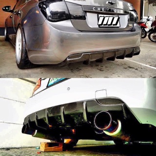 ดิฟฟิวเซอร์ติดกันชนท้าย งานดิบ Cruze 2011-12