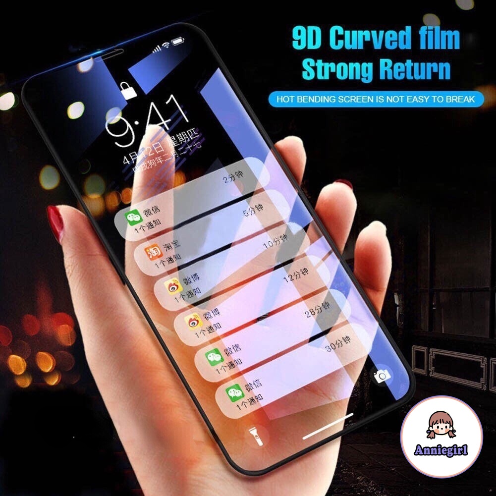 กระจกนิรภัยกันรอยหน้าจอ 9D สําหรับ IPhone 17 16 15 14 12 13 11 Pro Max Air 13 Promax 16plus 8 7 Plus SE 6S