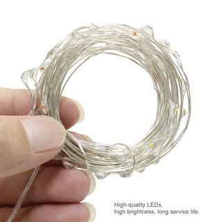 5v USB ไฟ LED 2 M/5 M/10 M ไฟ LED String Fairy คริสต์มาสลวดเงินงานแต่งงาน Garland ไฟ
