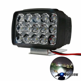 (Veryjoe) ไฟสปอตไลท์ Led 15 ดวง 1000LM สําหรับรถจักรยานยนต์ สกูตเตอร์ Atv