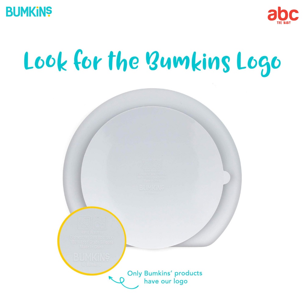 Bumkins จานข้าวเด็ก ซิลิโคน ดูดโต๊ะได้ Silicone Grip Dish รูปที่ 7