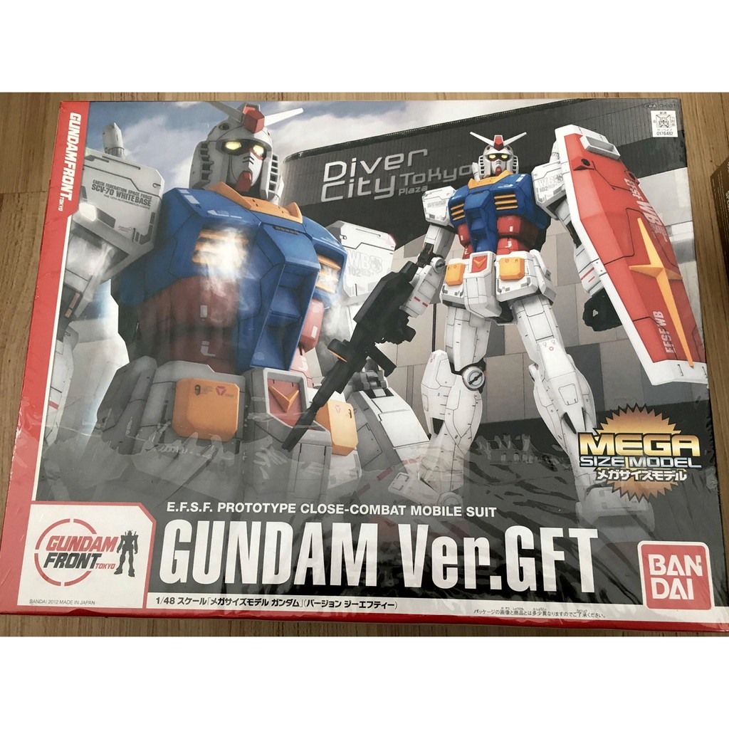 Mega-size model 1/48 RX-78-2 Gundam Ver.GFT  (Gundam Front Tokyo)