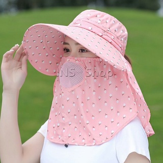 INS ระบายอากาศ หมวกกันแดด สไตล์เกาหลี แฟชั่นฤดูร้อน Sun visor