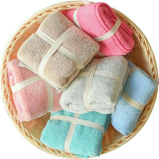 ผ้าเช็ดหน้า 35*75cm Towel ไม่เป็นขุย ซับน้ำดีเยี่ยม สัมผัสนุ่ม cotton100%