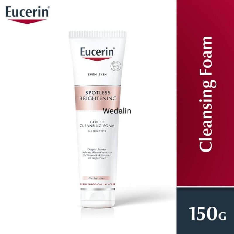 โฟมล้างหน้า | Eucerin Spotless Brightening Cleansing Foam 150g | ยูเซอริน สปอตเลส ไบรท์เทนนิ่ง คลีนซิ่ง โฟม 150กรัม (SB)