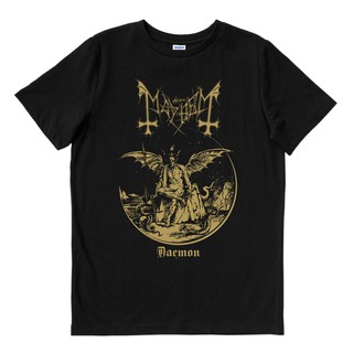 Mayhem - DAEMON | เสื้อยืด พิมพ์ลายวงดนตรี | เพลงเมอร์ช | Unisex | วงดนตรี MERCH | เสื้อยืด พิมพ์ลายดนตรี | โลหะสีดํา