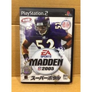 แผ่นแท้ [PS2] Madden NFL Super Bowl 2005 (Japan) (SLPM-65798)