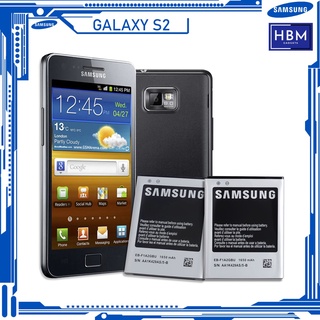 แบตเตอรี่ Samsung Galaxy S2 ดั้งเดิม i9100, i9108, i9103, รุ่น: EB-F1A2GBU (1650mAh) ดั้งเดิม