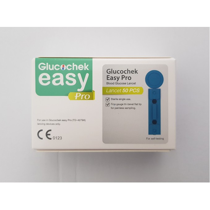 Glucochek Easy Pro Lancet 50 pc/กลูโคเช็ค เข็มเจาะเลือด 50 ชิ้น