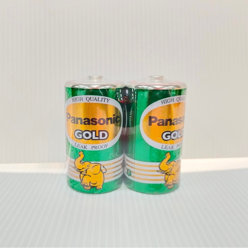 ถ่านใส่วิทยุ ธานินทร์ ถ่านพานาโซนิค GOLD R20GT/2SL D(แพ็ค 2 ก้อน)