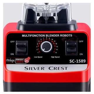 เครื่องปั่นSilver Crest กำลัง4500W ความจุ2ลิตร ปั่นผลไม้ สมูทตี้ น้ำแข็งได้ดี ปั่นละเอียด ทำความสะอาดง่าย แข็งแรงทนทาน