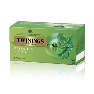 Twinings Green Tea &amp; Mint ทไวนิงส์ กรีนที แอนด์ มินท์