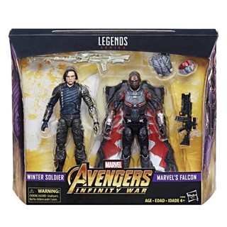 Hasbro Marvel Legends Infinity War 2-Pack Winter Soldier and Falcon