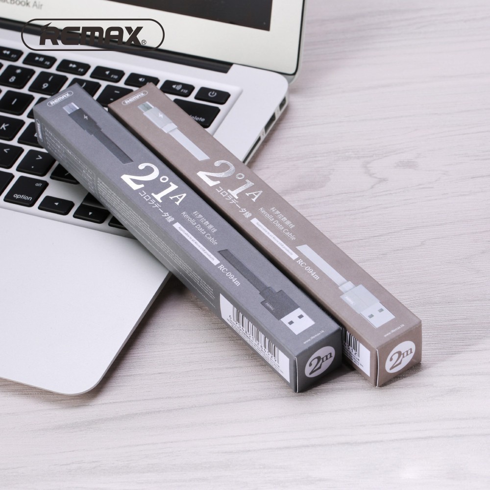 สายชาร์จ Remax รุ่นRC-094m MicroUSB ยาว 2 เมตร (2m) 2.4A สำหรับ Android ...