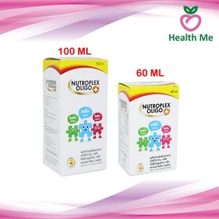 Nutroplex Oligo Plus วิตามินเสริมอาหาร สำหรับเด็ก รสส้ม 60 / 100 ml