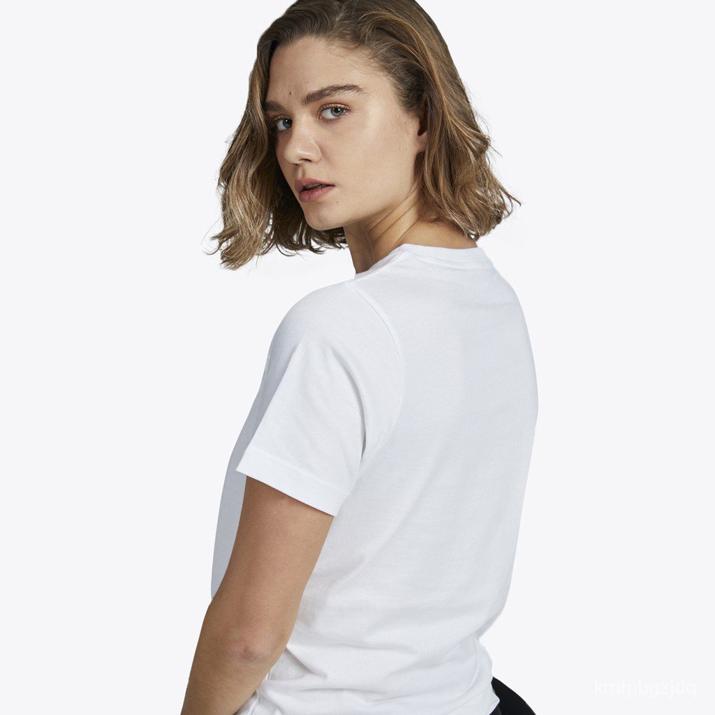BODY GLOVE Unisex Basic Cotton T-Shirt เสื้อยืด สีขาว-30 FduD
