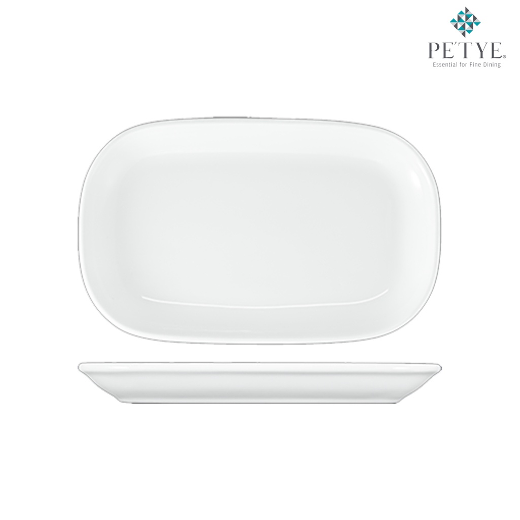 PETYE East East Meets West 8.5" Rectangular Platter 13.5x21.5 cm จานทรงสี่เหลี่ยม - HPT403