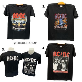 เสื้อวง ACDC เสื้อวงร็อค เสื้อวงดนตรี สินค้าพร้อมส่ง