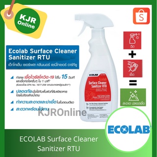 ECOLAB Surface Cleaner Sanitizer RTU