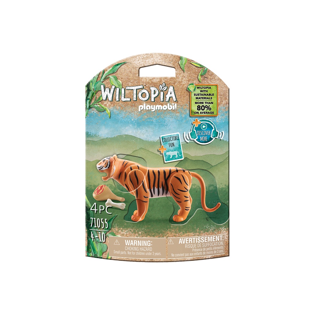 Playmobil 71055 Wiltopia - Tiger แอคชั่นฟิกเกอร์ วิลโทเปีย เสือ