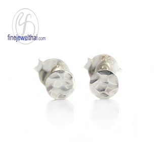 Finejewelthai ต่างหู-ต่างหูเงิน-เงินแท้ 925-ออกแบบพิเศษ-Silver-Design-Earring - E200700h