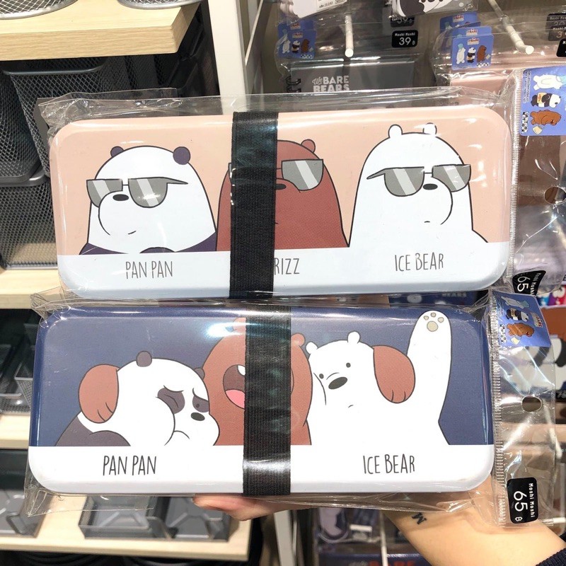 พร้อมส่ง🔖  กล่องดินสอ 🐼🐻#webarebears by Moshi Moshi