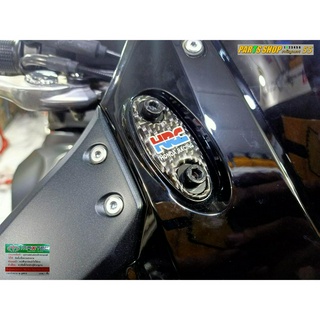 อุดรูกระจกแต่ง HONDA CBR650R ลายคาร์บอน [ Maxtec ]