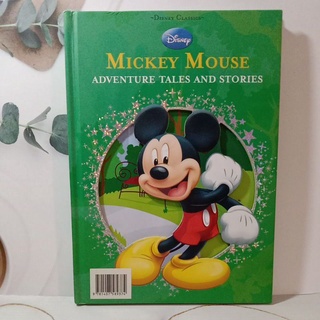 Disney Mickey Mouse ปกสีเขียว ปกแข็งมือสอง -ak1