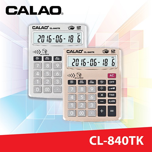 CALAO เครื่องคิดเลข 12 หลัก รุ่น CL-840TK