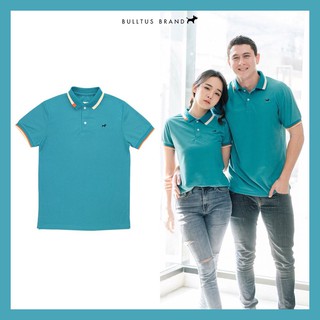 เสื้อโปโลบลูตัส Bulltus Brand สีเขียวหยก รุ่นปกมินิ