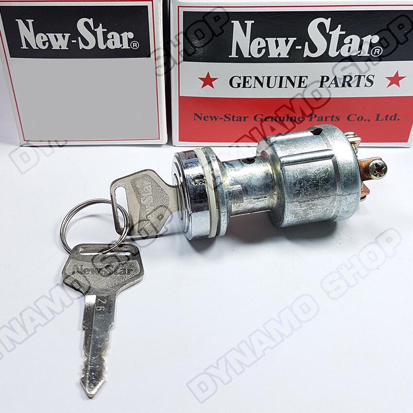 (พร้อมส่ง-ราคาถูกสุด)ชุดสวิทช์กุญแจ-New-Starแท้-ใช้รถโตโยต้า TOYOTA 3 สาย