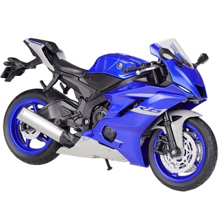 Welly 1:12 2020 Yamaha Yzf-R6 โมเดลรถจักรยานยนต์ของเล่นสําหรับเด็ก