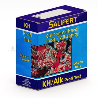 Salifert Carbonate Hardness/Alkalinity (KH/Alk)  ชุดวัดค่าความกระด้างของน้ำ ตัวเทสค่าความกระด้างของน้ำ