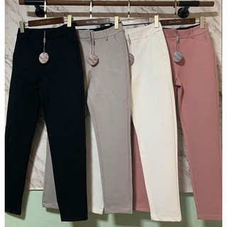 ⭐️NEW ARRIVAL⭐️ กางเกงขายาวผ้าเกรดพรีเมี่ยม  ministore