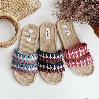 [2TEENทูทีน] Handmade Sandals รองเท้าแตะแฮนด์เมด