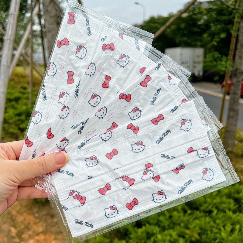 🇹🇭พร้อมส่ง แมสลายการ์ตูน แมสลายการ์ตูนดิสนีย์ ซานริโอ้ แมสผู้ใหญ่ลายการ์ตูน แพ็คแยกชิ้น1:1 - รูปที่ 6