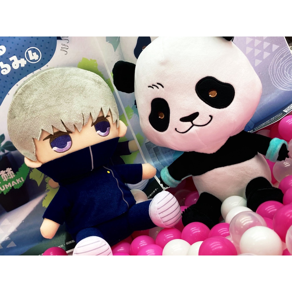 ✿▨แท้/ญี่ปุ่น🇯🇵 Inumaki Toge Panda Jujutsu Kaisen  Big plush 25cm. FuRyu ตุ๊กตา มหาเวทย์ผนึกมาร อินุมากิ โทเกะ
