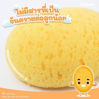 ฟองน้ำรูปไข่แอนตี้แบคทีเรีย ANTI-BACTERIA สำหรับอาบน้ำเด็ก