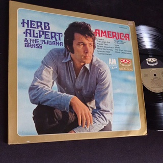 แผ่นเสียง 12 นิ้ว เพลงบรรเลง Herb Alpert ชุด America ทดลองฟังได้ครับ