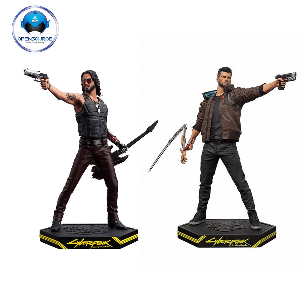 Dark Horse Comics Cyberpunk2077 ตัวละคร Male V และ Johnny Silverhad Figure Model