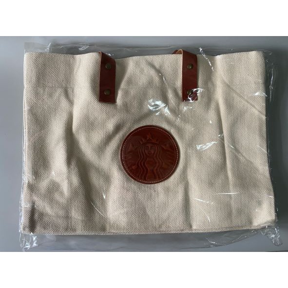 Starbucks Rewards 20th Anniversary Tote Bag (ไม่มีป้ายห้อย Starbucks Tag) กระเป๋าผ้าสตาร์บัค ครอบรอบ