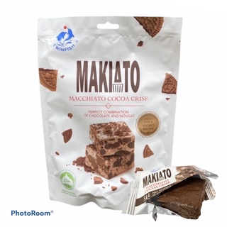 Makiato Cocoa Crisp ตรา Twinfish ขนาด 150 กรัม