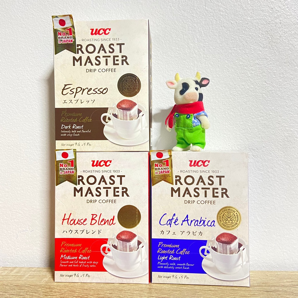UCC Roasted Master Drip Coffee มีให้เลือก 3 รสชาติ