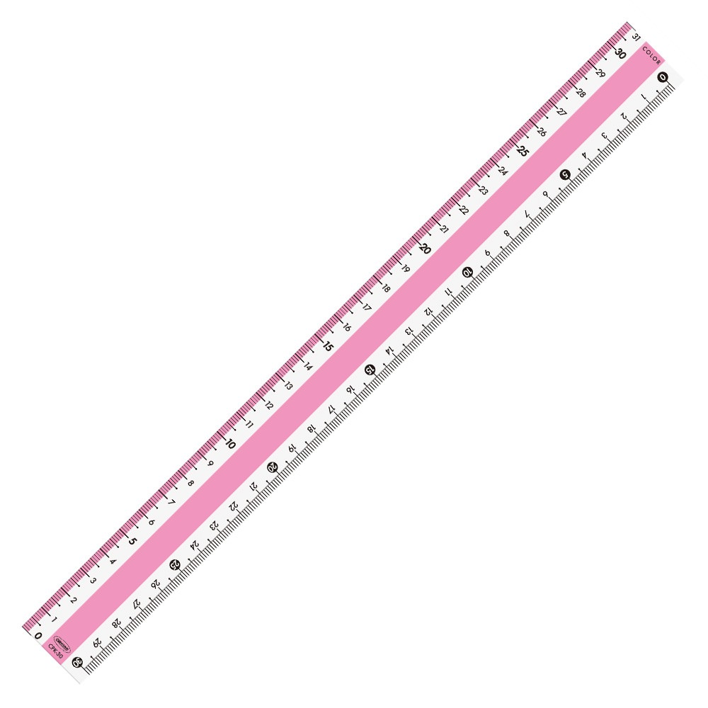 Color Ruler 30cm ไม้บรรทัดเน้นตัวหนังสือ นำเข้าจากญี่ปุ่น