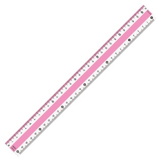 Color Ruler 30cm ไม้บรรทัดเน้นตัวหนังสือ นำเข้าจากญี่ปุ่น