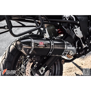 ท่อมอเตอร์ไซค์ YOSHIMURA R77 SLIP ON CARBON FOR SUZUKI V-STROM 1000 2014-2019