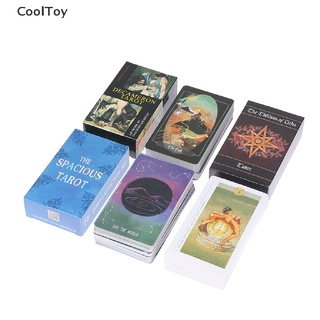 Cooltoy Decameron Tarot ไพ่ทาโรต์ภาษาอังกฤษเต็มรูปแบบ สําหรับงานปาร์ตี้